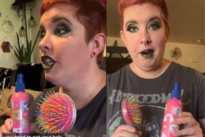 Mãe virazliza no Tik Tok ao mostrar o corte da filha