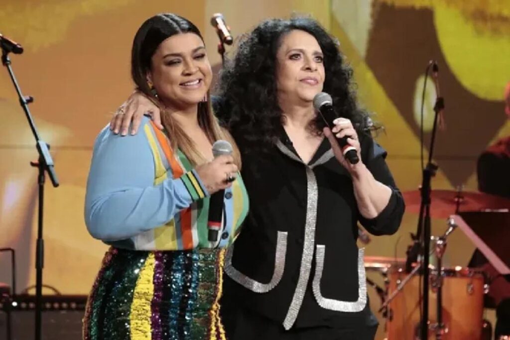 Gal Costa e Preta Gil no “Conversa com Bial”.