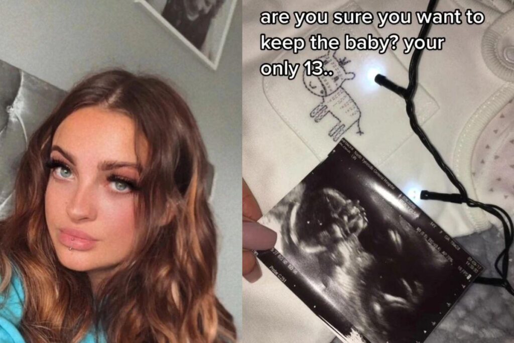 Menina viraliza ao dizer que engravidou aos 13 anos