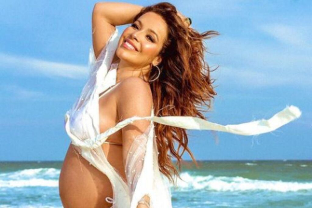 Renata mostrou detalhes da festa