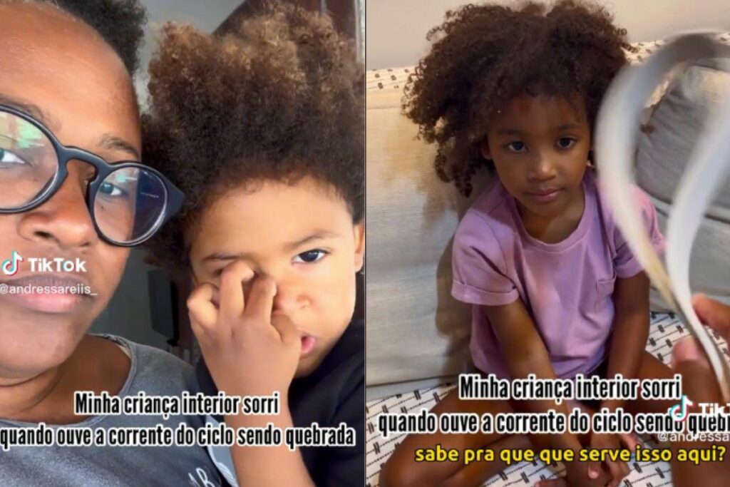 Mãe viraliza ao compartilhar vídeo dizendo que criou os filhos sem violência