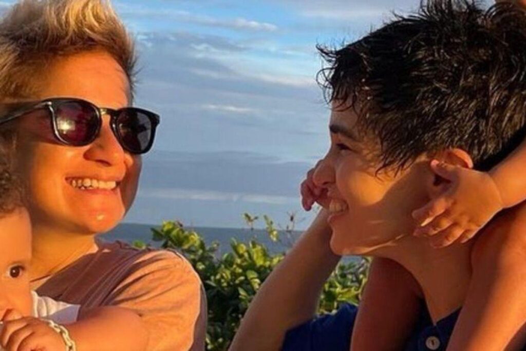 Kim e Tiê completam primeiro ano de vida