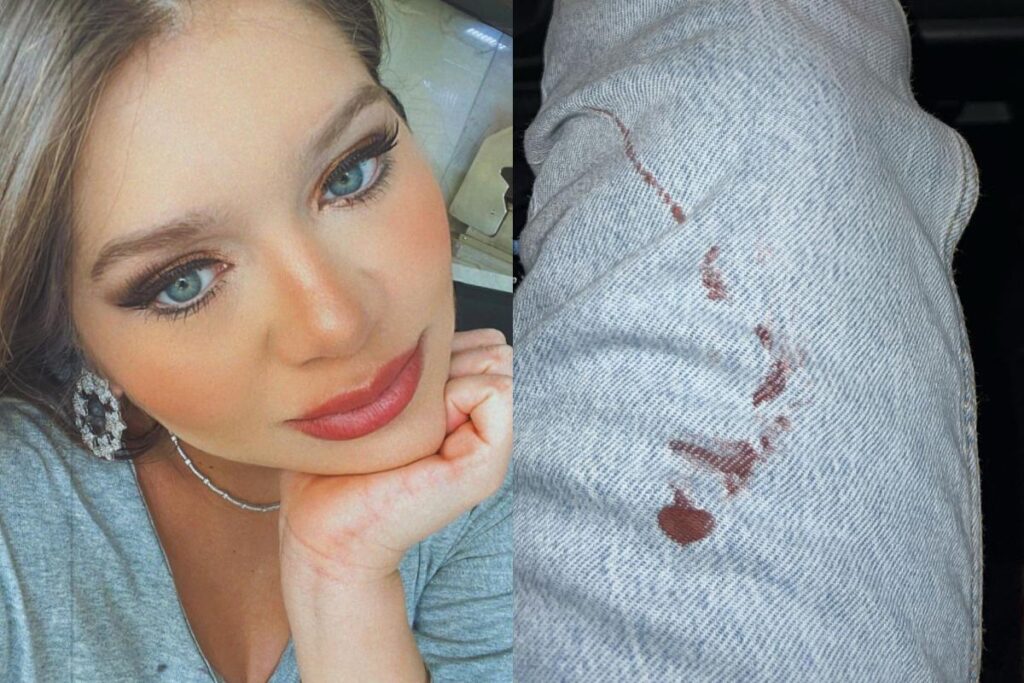 Registros feitos por Lyandra em suas redes sociais