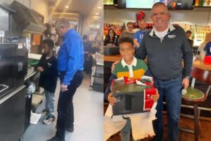 Menino de 8 anos pede um emprego para comprar videogame e ganha surpresa