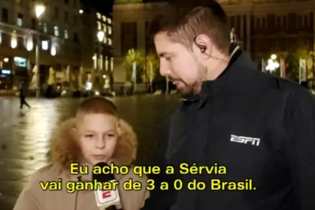 Ele ainda alfinetou a defesa brasileira