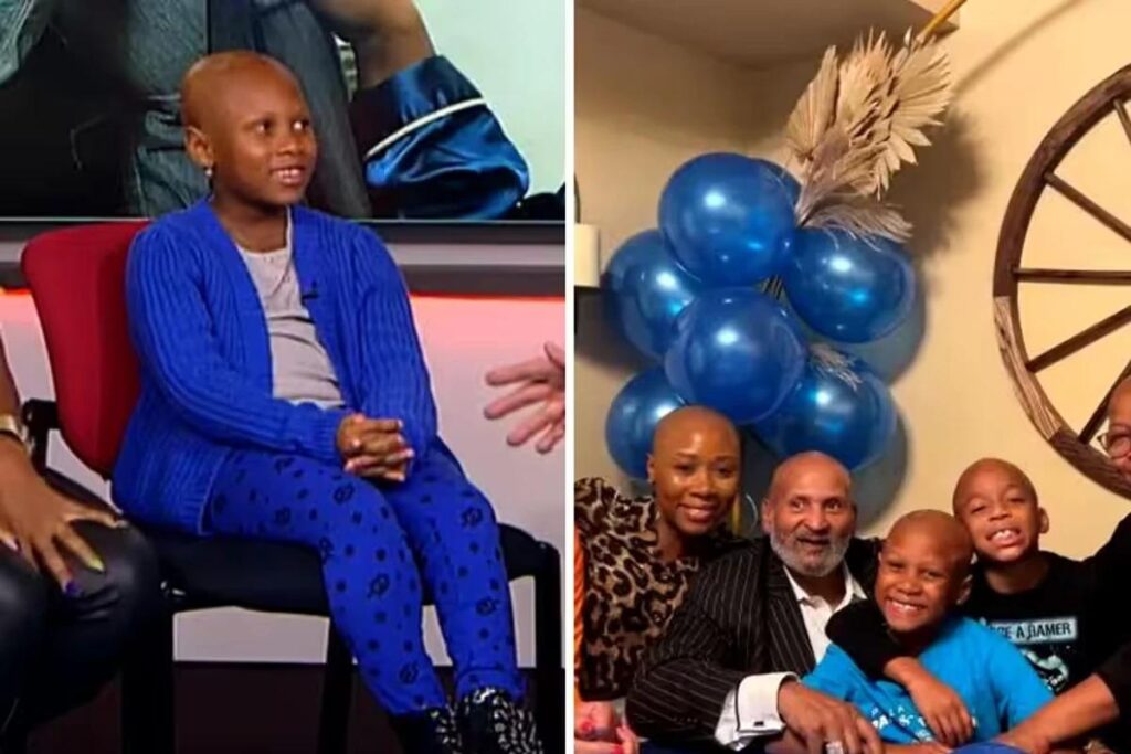 Menina de 8 anos perde o cabelo após diagnóstico de alopecia e família toda raspa cabeça em apoio