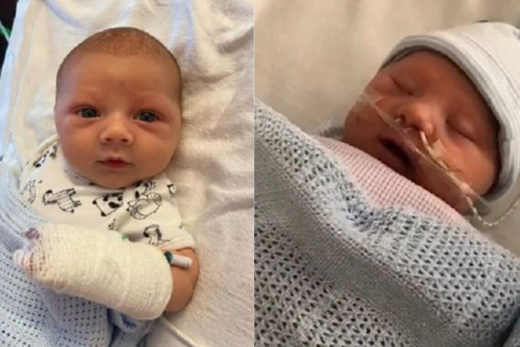 Bebê foi diagnosticado com leucemia