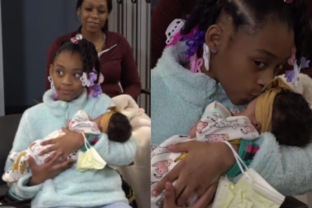 Menina de 10 anos realiza parto da mãe