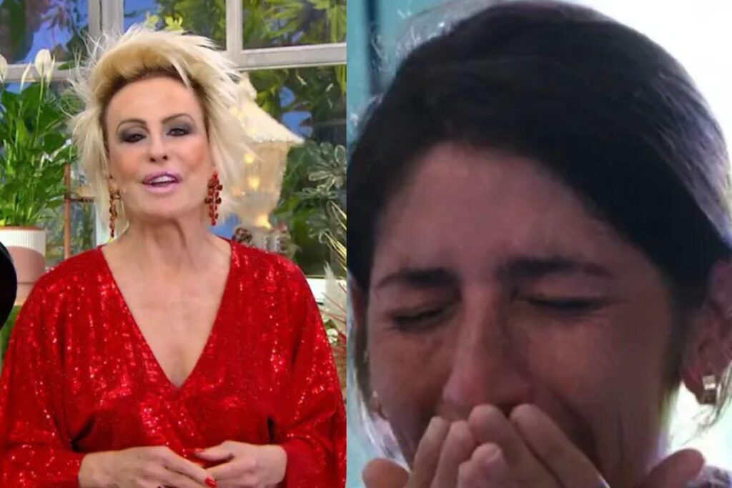 Luciana ficou muito emocionada