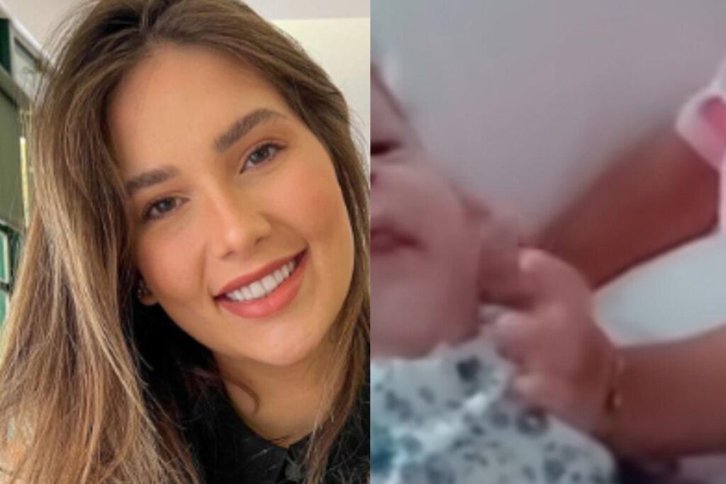 Virginia comemorou os dois meses de Maria Flor