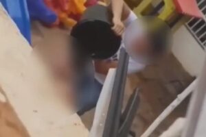 Registros do momento feitos pela testemunha