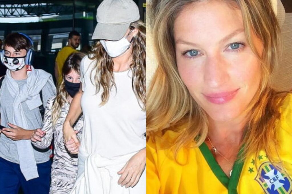 Gisele e família