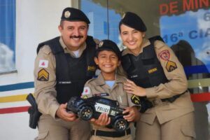 Ele ganhou todos os presentes que pediu