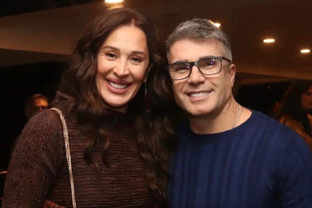 Claudia Raia anunciou a gravidez nas redes sociais ao lado do marido