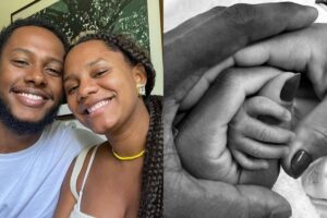 Jéssica Ellen e Dan Ferreira se tornaram pais pela primeira vez