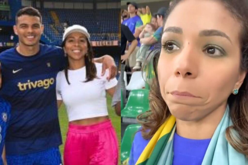 Esposa de Thiago Silva o mostra muito abalado após eliminação da Copa e homenageia o jogador da seleção