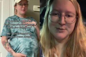 Mulher diz está grávida há dois anos