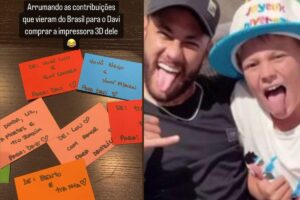 Davi Lucca está fazendo uma vaquinha