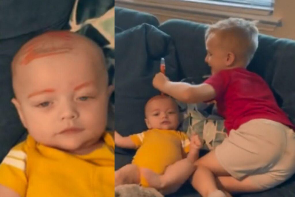 Menino viraliza ao ganhar fantasia do fofão