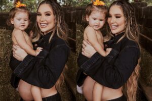 Virginia compartilha novas fotos ao lado de Maria Alice e Zé Felipe