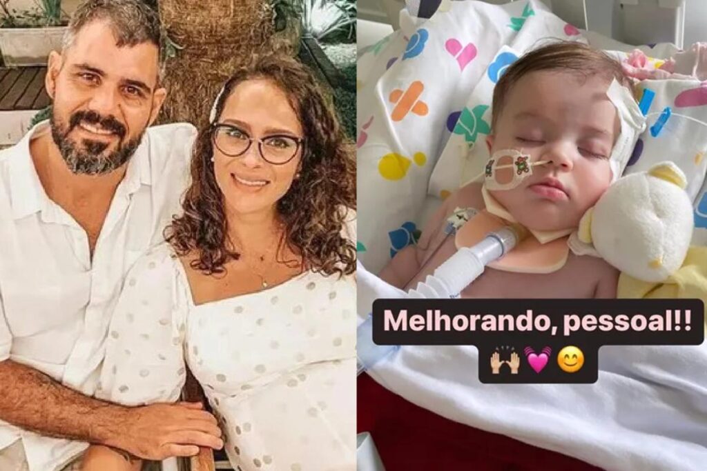 Com a filha na UTI, Juliano Cazarré se emociona com orações para a bebê: “Força para seguir”