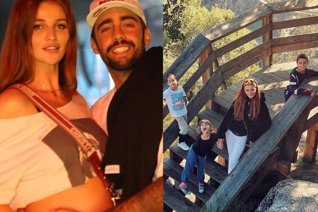 Na reta final da gravidez, Cintia Dicker aparece com barriga enorme ao lado de Pedro Scooby