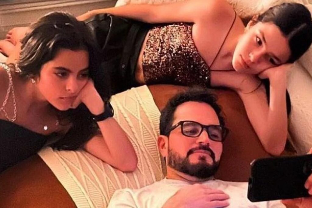 Luciano Camargo aparece com filhas gêmeas: “Tempo, te pedi para ir com calma”