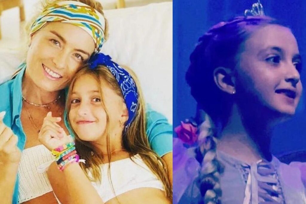 Angélica mostra todo o orgulho ao ver a filha no palco se apresentando: ”É inspirador”