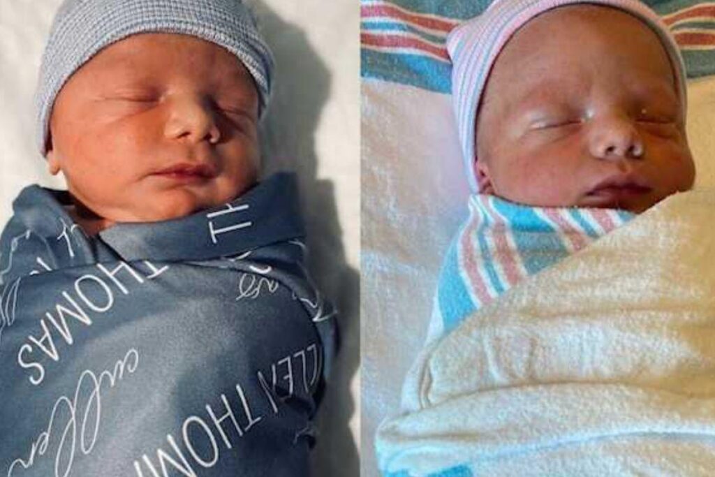 Irmãs gêmeas dão à luz ao mesmo tempo