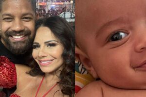 Viviane Araújo mostra árvore de natal com nomes da família: “Incrível”