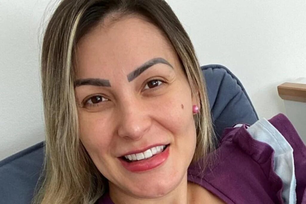 Andressa Urach fala sobre resultado de teste de gravidez: “Aliviada”