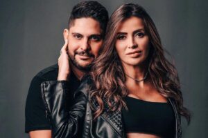 Jorge mostra rosto da filha pela primeira vez