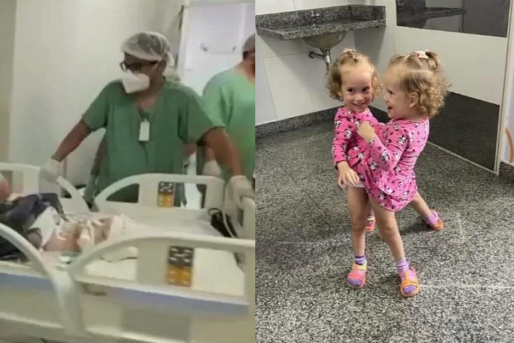 Registros feitos durante o procedimento médico