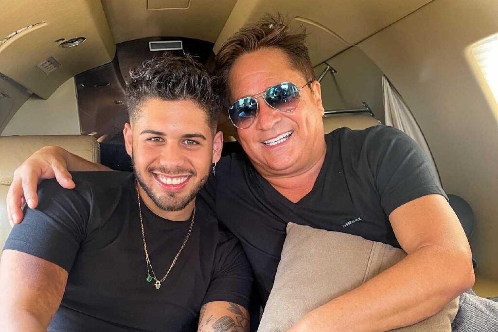 Zé Felipe falou sobre a semelhança dele com a filha mais nova