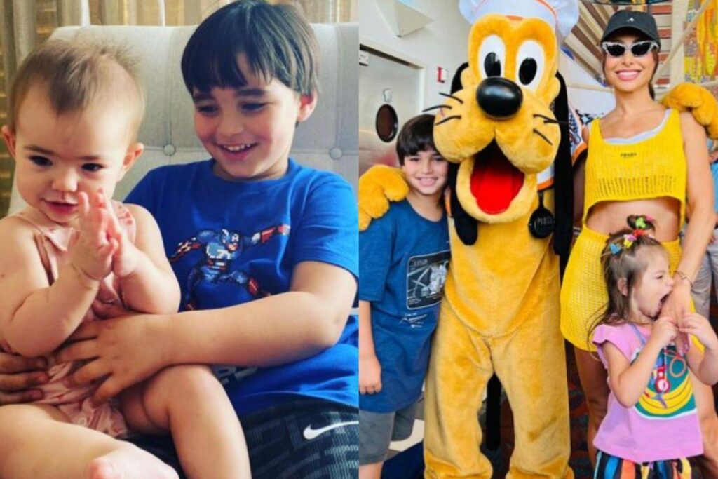 Sabrina homenageou o sobrinho