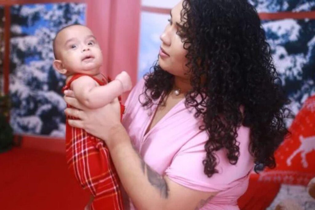 A mãe diz que o bebê foi um milagre