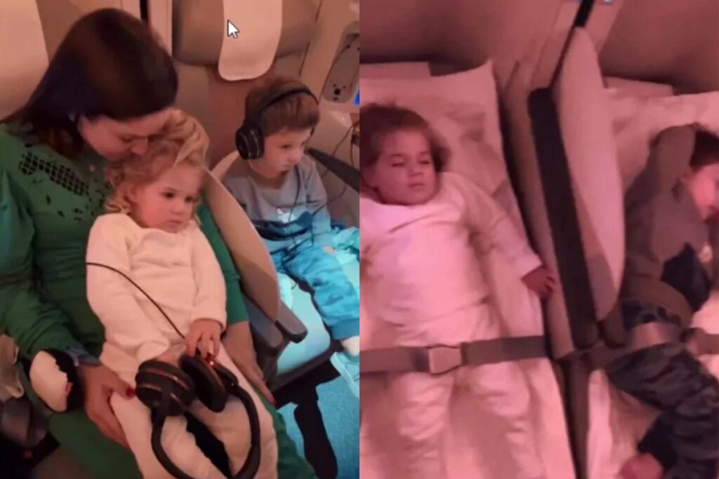 Sabrina Petraglia ao lado da família