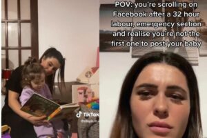 Mãe passa 32 horas em trabalho de parto e descobre que traição da sogra