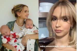 Isa Scherer surgiu com um novo visual