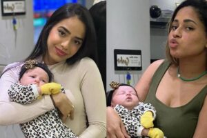 Mariely, das Gêmeas Lacração, fica com filha de Mc Loma para que cantora pudesse se divertir: “Ela é mãe, mas ela é nova”
