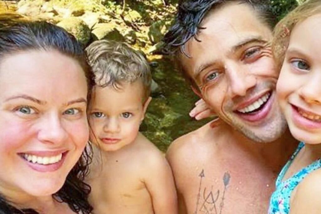 O ex-casal tem 2 filhos