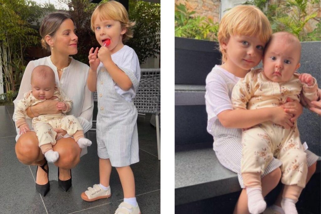 Shantal alega ter sofrido violência obstétrica no parto de Domenica