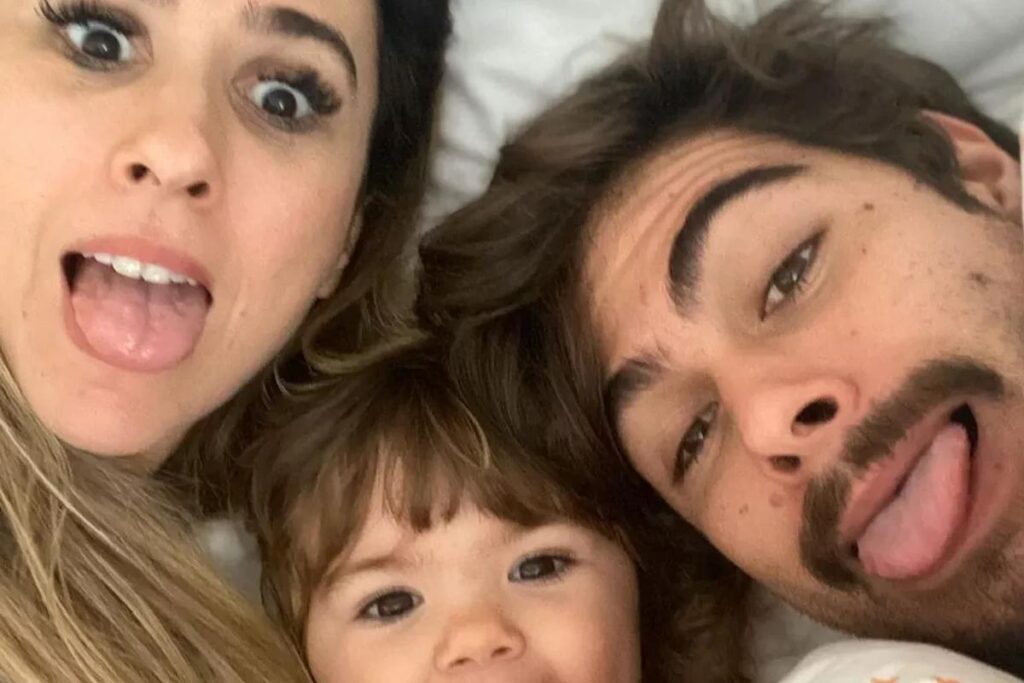 Tatá Werneck com a família