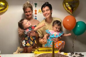 Lan Lahn posta fotos das filhas