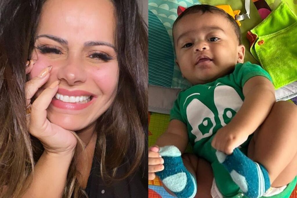 Viviane Araujo e Guilherme Militão são os pais de Joaquim