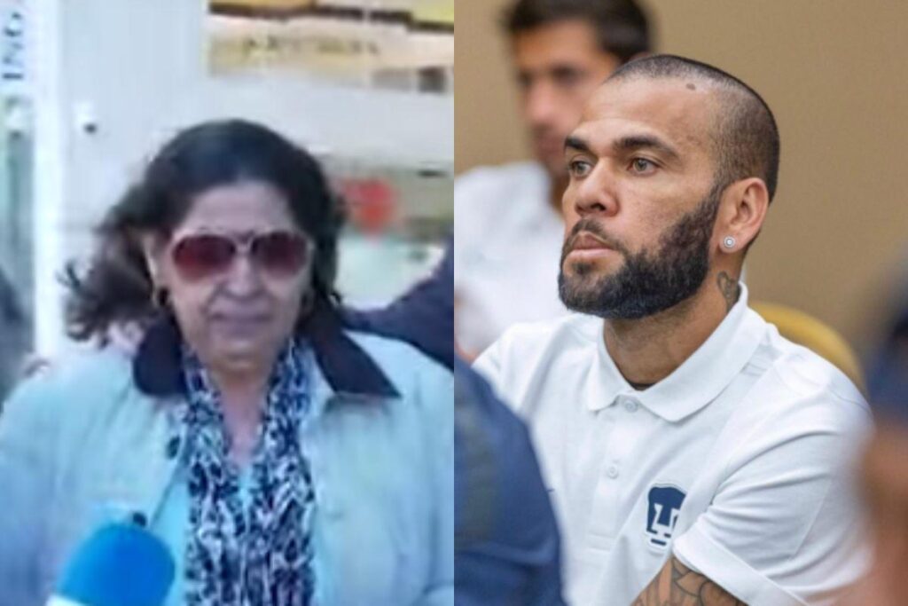 Mãe de Daniel Alves se encontra com advogados