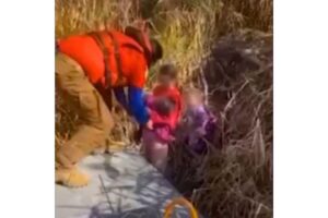 Três meninas foram encontradas na froteira entre o méxico e os Estados Unidos