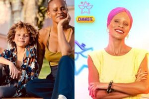 Antes de ficar confinada para o BBB23, Aline Wirley prestou homenagem para a família