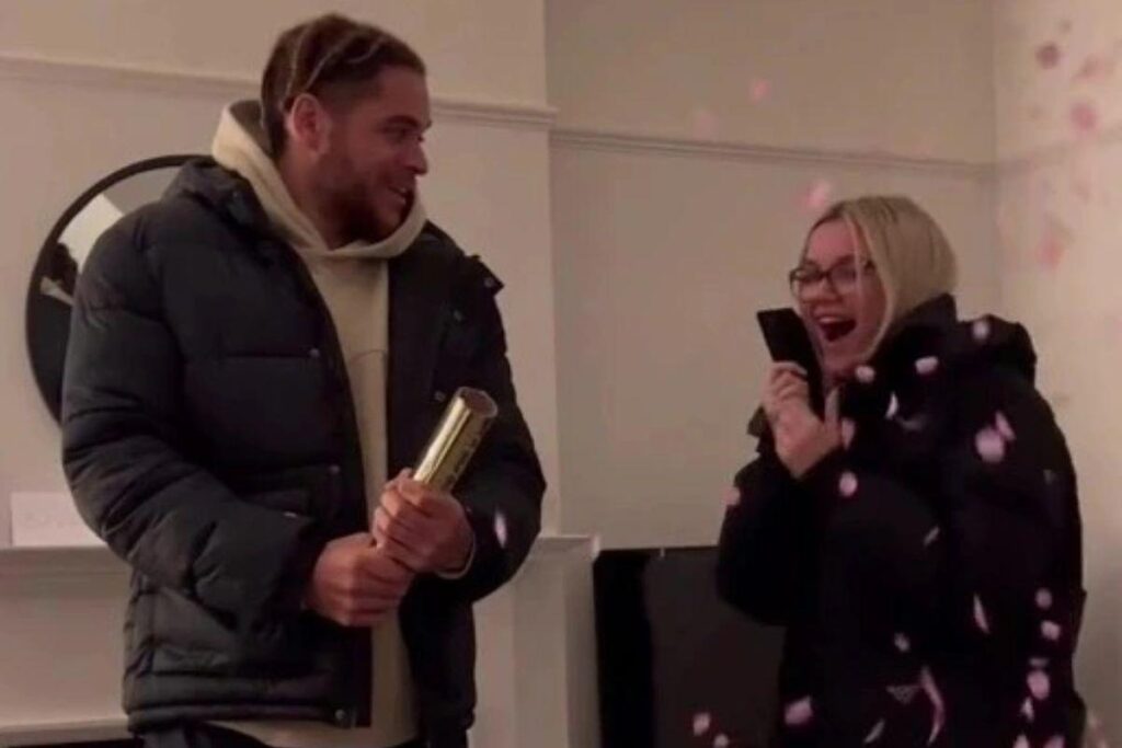 Mulher comete erro em chá revelação