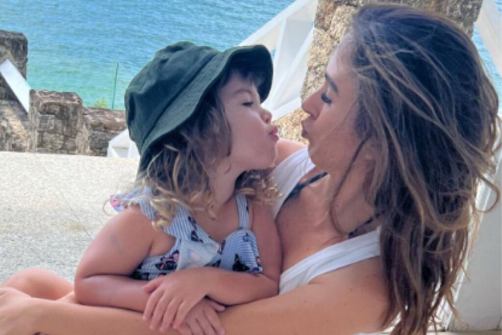 Tatá Werneck e filha